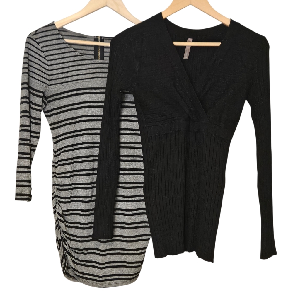 Maternity Long Sleeve Tops Size Small | Jessica Simpson & Thyme Maternity